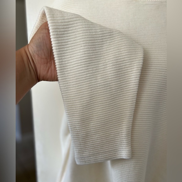 Madewell Cream Ribbed Knit Blouse - Picture 5 of 11